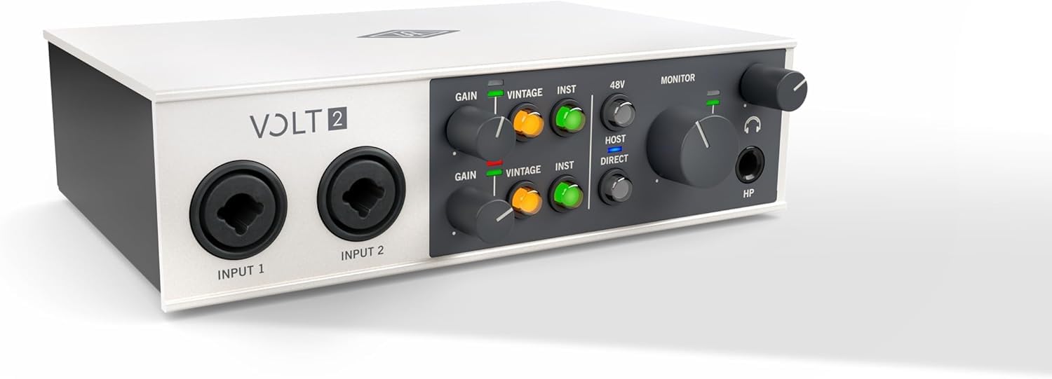 Amazon.com: Universal Audio Volt 2 USB Audio Interface - Bundle