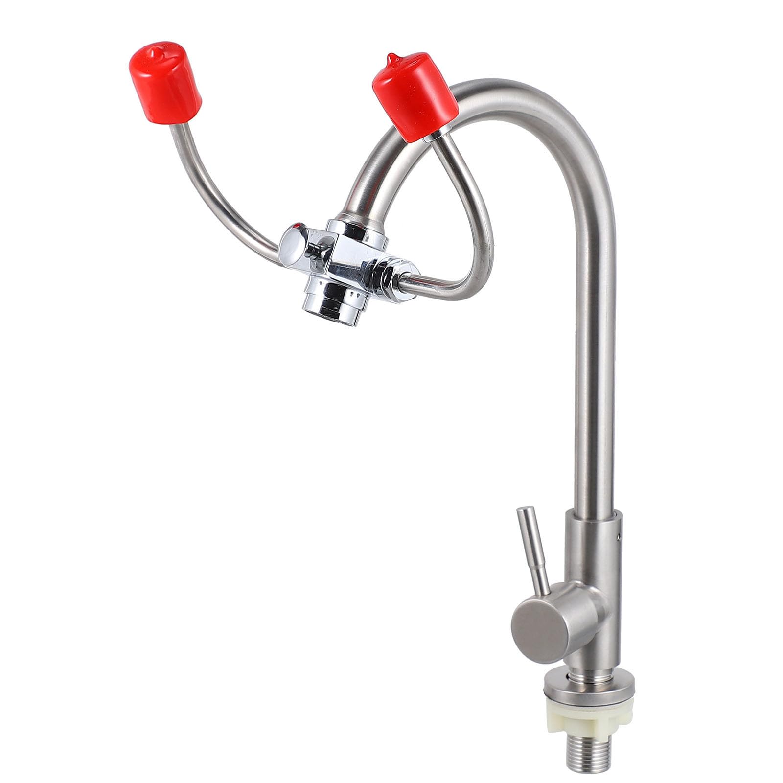 Unité de Lavage Oculaire D'urgence Montée sur Robinet Pivotant