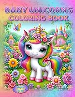 Baby Unicorns Coloring Book: – A Magical Mane Event! (Coloring Books - Cute Animals) B0F5P3TCKJ Book Cover