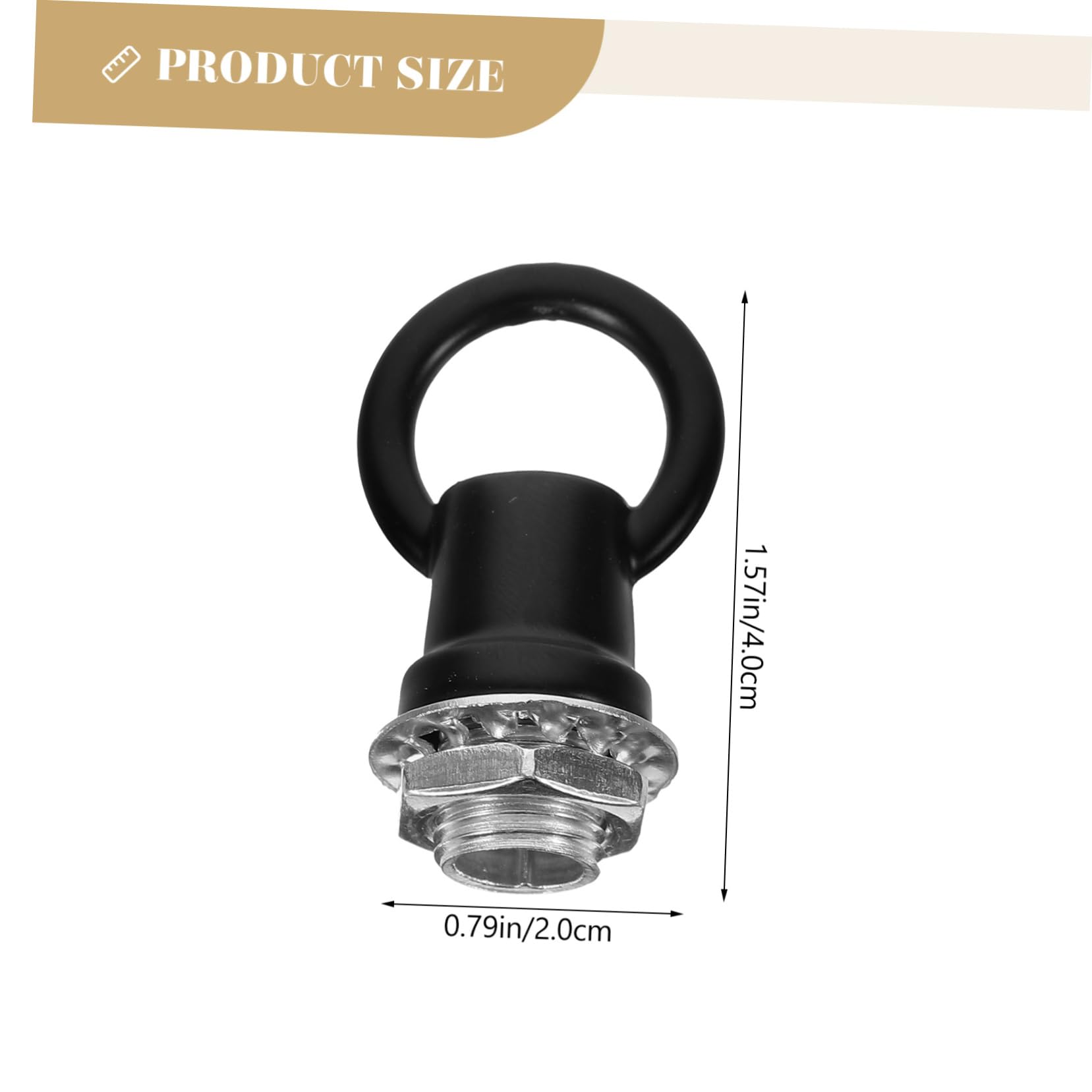 HOLIDYOYO Ceiling Hook Anchor Chandelier Nut Hook Chandelier Loop for Hanging Pendant Lights