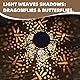 FREEPOWER Solar Laternen für Außen, Wasserdichte LED Lampen mit Metallgehäuse, Hängend/Stehend & Warmweißes Flackerlicht, Gartenbeleuchtung, Groß, Höhe 18cm
