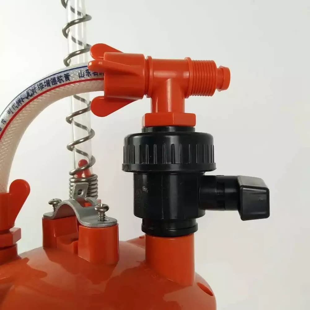 Regolatore Di Pressione Per Allevamento Di Polli, Valvola Automatica A Due Vie, In Plastica Robusta, Giallo O Rosso