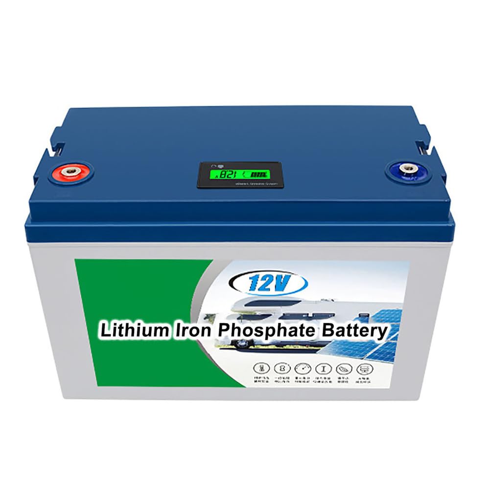 Batteria LiFePO4 12V 100Ah 150Ah 200Ah Batteria di accumulo Solare 24V 100Ah 150Ah 200Ah per Applicazioni su Pannelli solari/Camper/Barche/carrelli da Golf con BMS