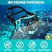 Imagen de KAEFUYS Gafas Buceo Profesional Adulto 180° con Tubo Seco y Vidrio Templado