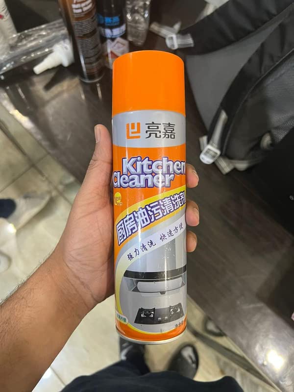 Raptas MultiPurpose Foam Cleaner Kitchen Cleaner Spray Oil Stain