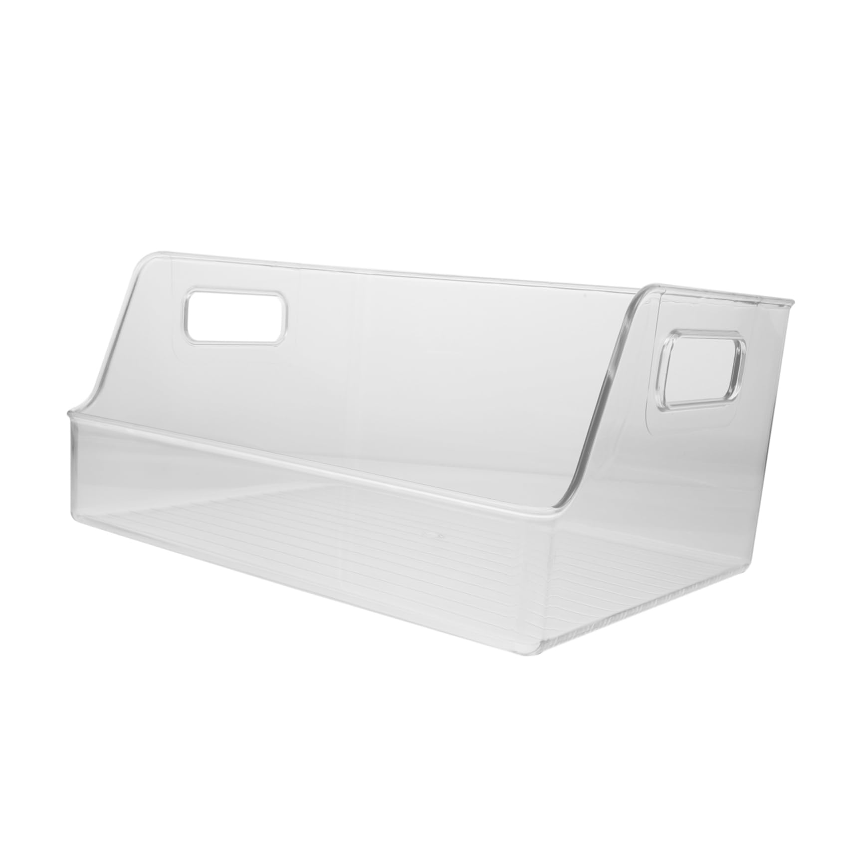 HONMEET 1pc Acrylic Cd Storage Box Desktop Vinyl Record Rack Large Capacity Cd Tower Storage Rack Boxes for Office Study Dormitory