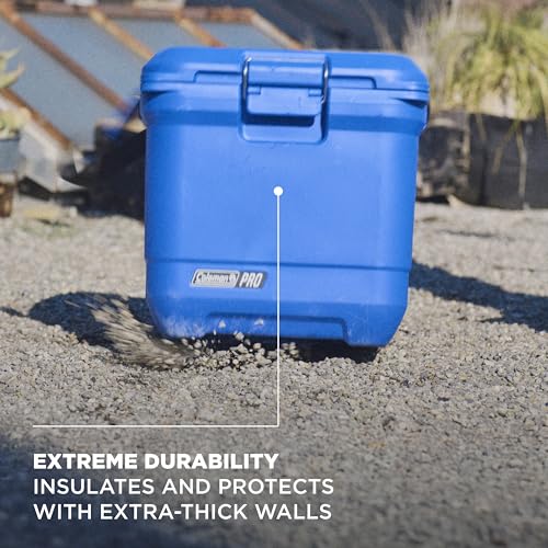 Image of Coleman Pro Heavy-Duty 25qt Ultra-Light Premium Hard Cooler, Extra-Thick Insulation Keeps Ice up to 3 Days, 36-Can Capacity