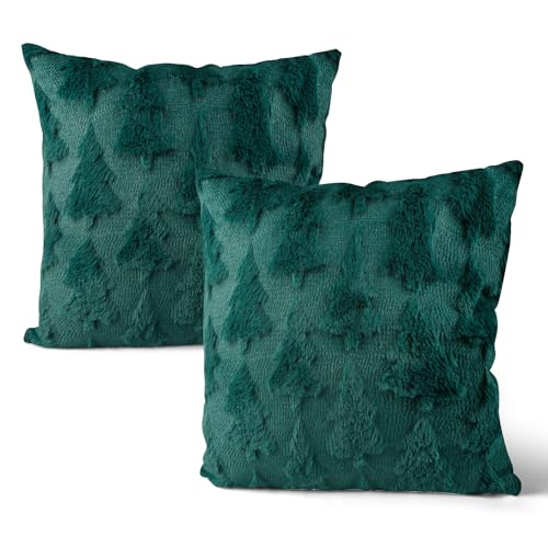 Bingqiling Kissenbezug 40x40 Weihnachten- 2PCS Weihnachtsdeko mit...