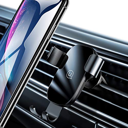 USAMS Support de téléphone Portable Rotatif à 360° pour iPhone XS Max XR X 8 7 6s 6 Plus, Samsung Galaxy Hauwei 4-6 Pouces Noir