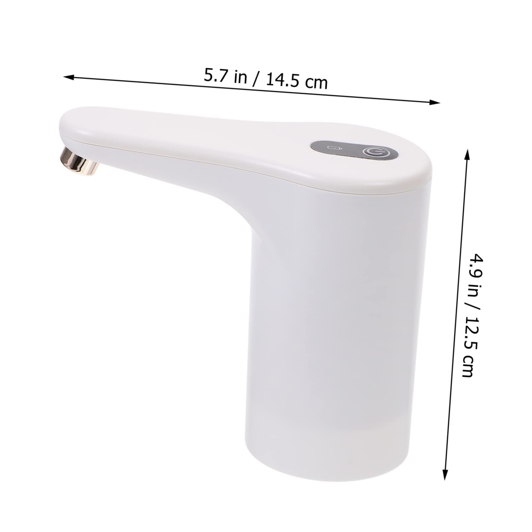 Angoily Distributeur Deau Électrique À Pompe pour Eau en Bouteille 5 L/7 5 L/11 L/18 L Pompe Automatique pour Bouteille Deau Pompe À Bouteille LED pour Carafe De 5 L