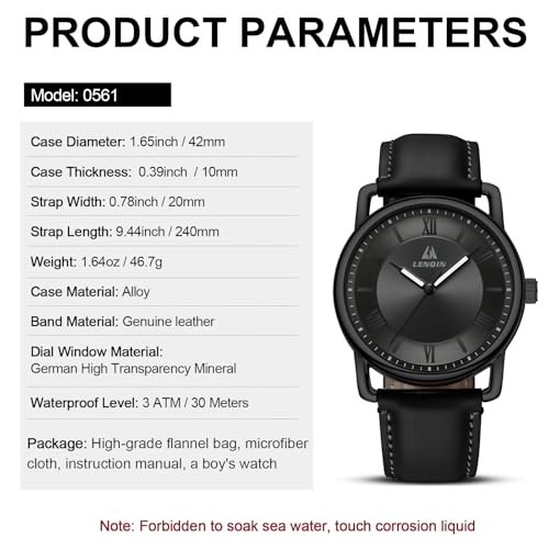 Image of LN LENQIN Mens Watches Unisex Military Sport Nylon Strap Stylish Luminous Fashion Analog Quartz Watch for Men Waterproof Army Tactical Casual Wristwatch