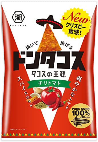 湖池屋 ドンタコス チリトマト 73g×12袋 湖池屋 ドンタコス チリトマト 73g×12袋