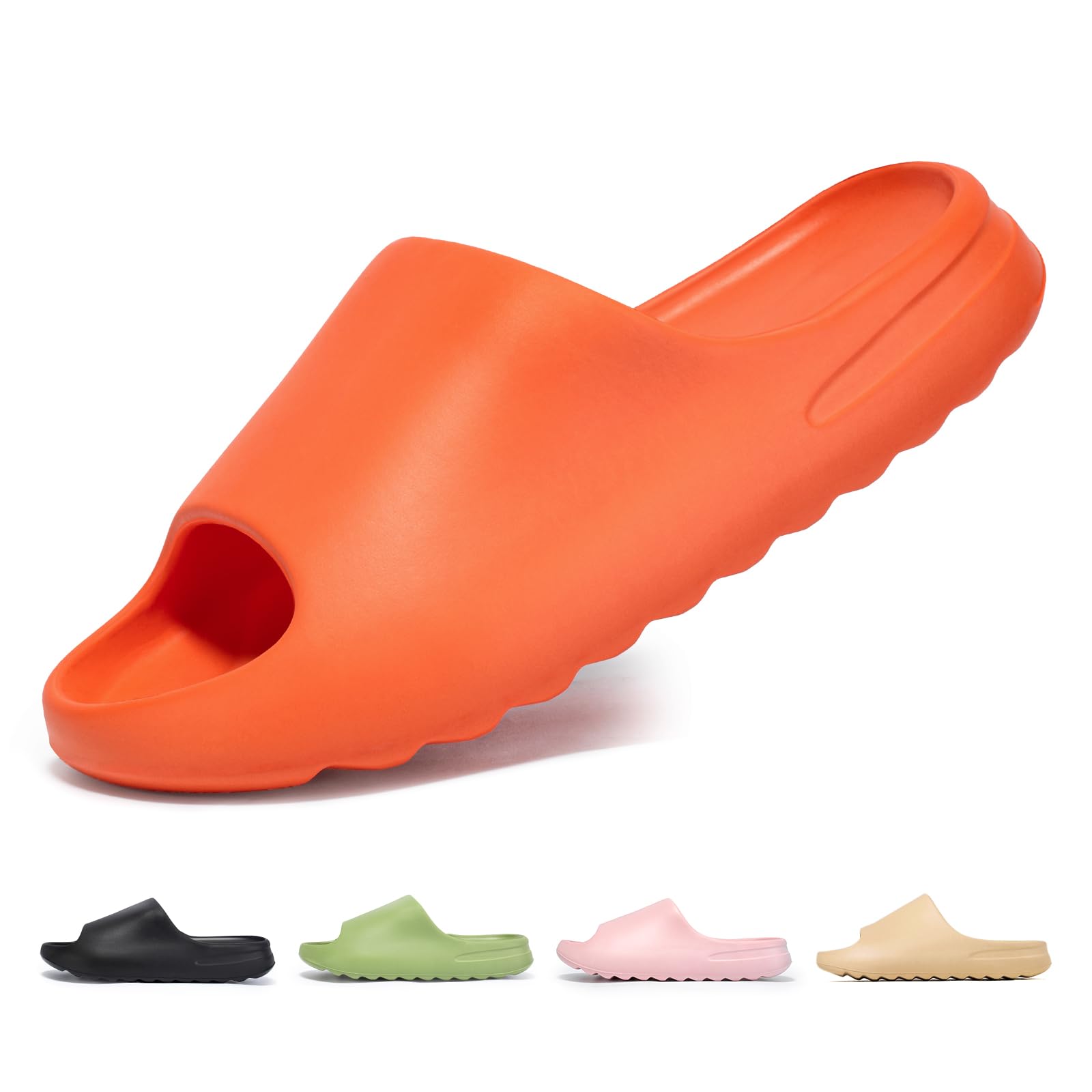 Jesindr Cozy Slides Original Uomo Donna Ciabatte da Bagno Antiscivolo Ciabatte Da Bagno Ciabatte Morbide Nuvole Schlappi Scarpe Nuvolose Unisex Gomma Cloud Slippers Estate Beach Slide Sandali