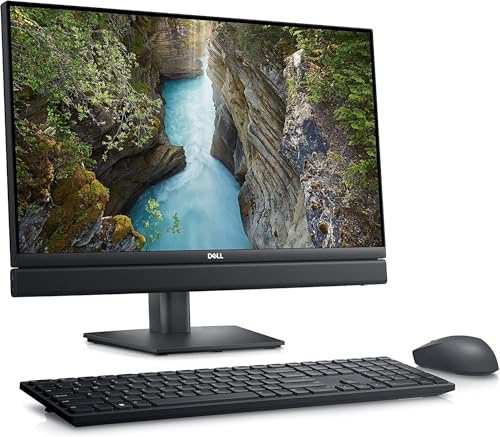 Image of Dell OptiPlex 24 7410 All-in-One 6TB Storage + SSD 64GB RAM Extreme Win 11 Pro (Intel 14th gen Core i9-14900K Processor Turbo Boost to 6.00GHz, 24-inch FullHD IPS) PC Computer Desktop, Black