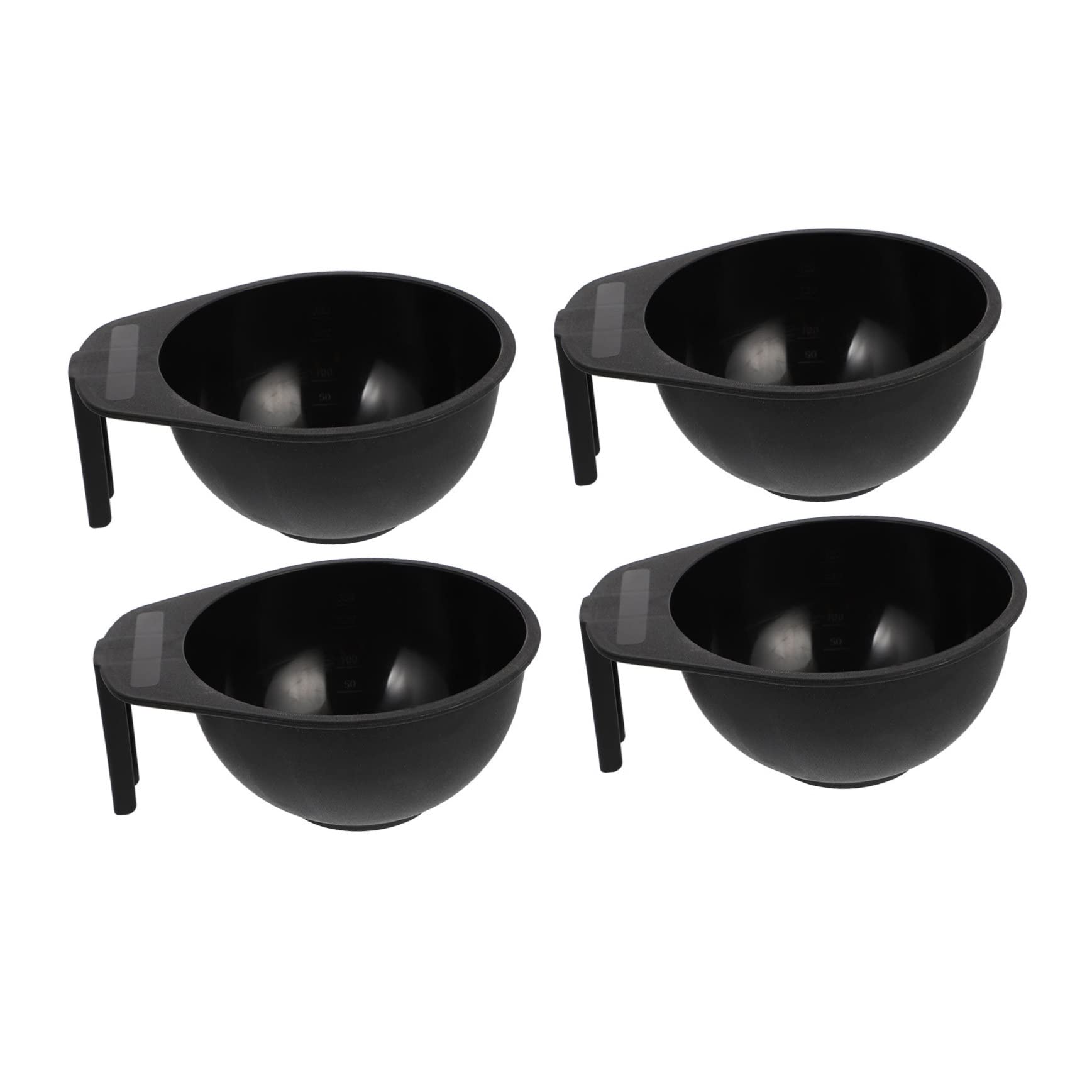 WOFASHPURET Professional Hair Dye Bowl Set Mixing Bowl for Tint Reusable Plastic Hair Color