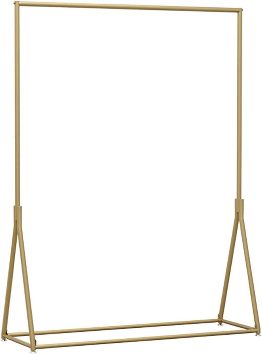 Rack de séchage intérieur doré pour organiser la chambre et buanderie