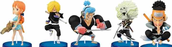 BANPRESTO - 【アウトレット】ワンピース　ワーコレ    ワノ国スタイル　9体セット Amazon.co.jp: ワンピース ワールドコレクタブルフィギュア ワノ