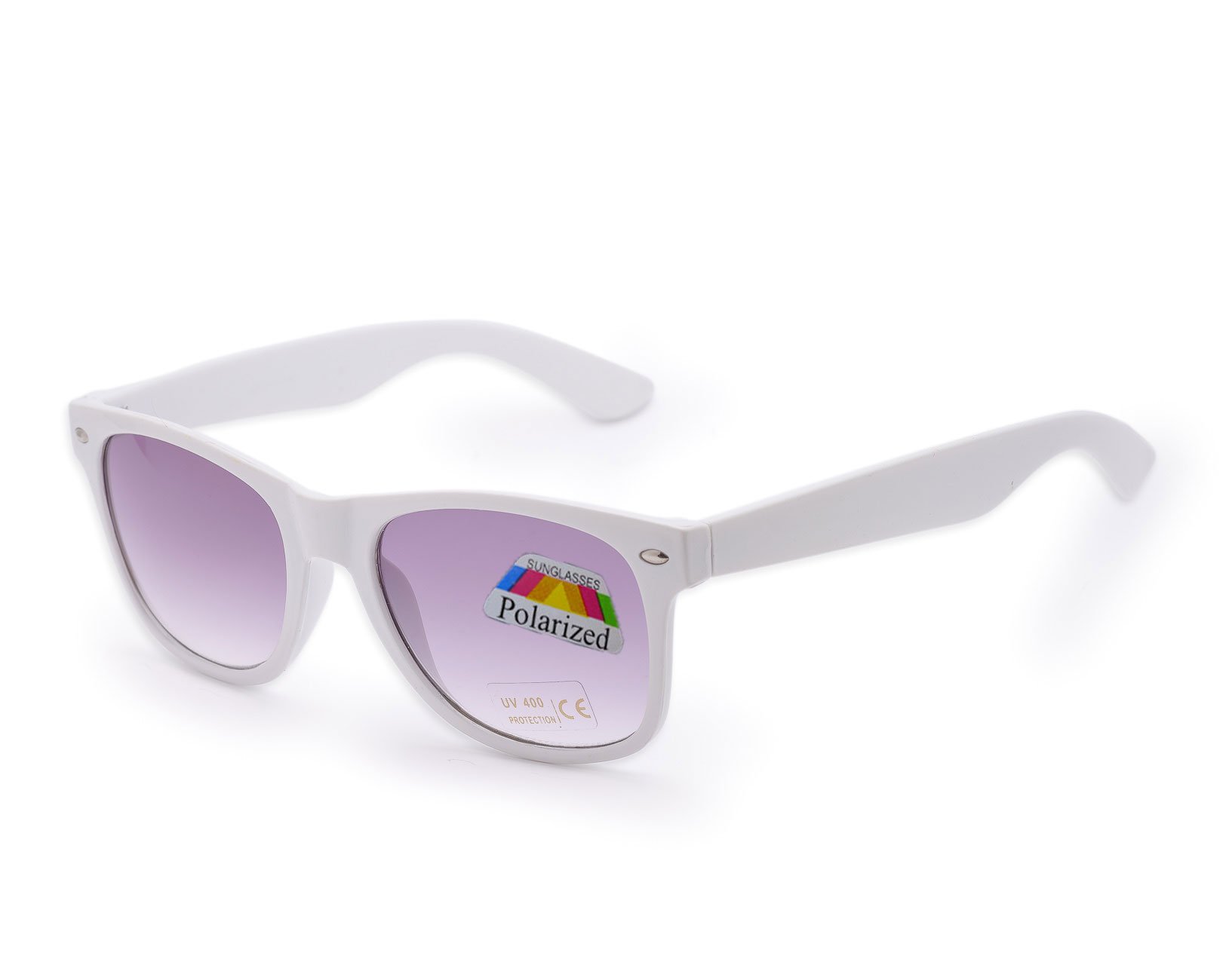 Morefaz Boys White Kids Sunglasses Girl Glasses Polarised Lens Uv400 Holiday School Mfaz Ltd