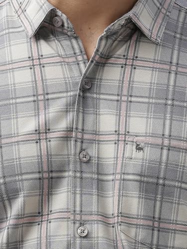 Image of BULLMER Trendy Regular Fit Striped Causal Full Sleeve Shirt for Men.