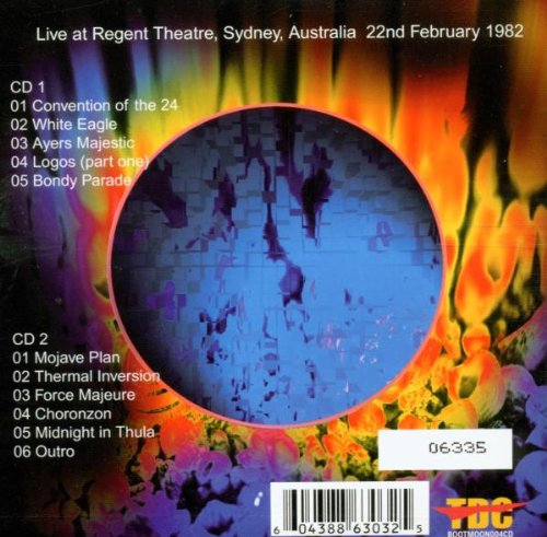Live - Sydney - February 22nd 1982