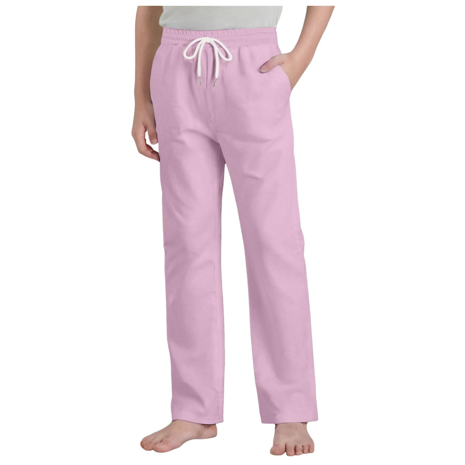 Boys' Jogging Trousers Children's Football Tracksuit Drawstring Comfortable Jogging Trousers for Boys Training Pants Elastic Waist Sport Sweatpants Baggy Boy