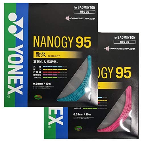 ガット YONEX NANOGY 95 200m 0.69mm YONEX】NANOGY95/ナノジー95 200m (NBG95-2) ☆サービスガット付の通販