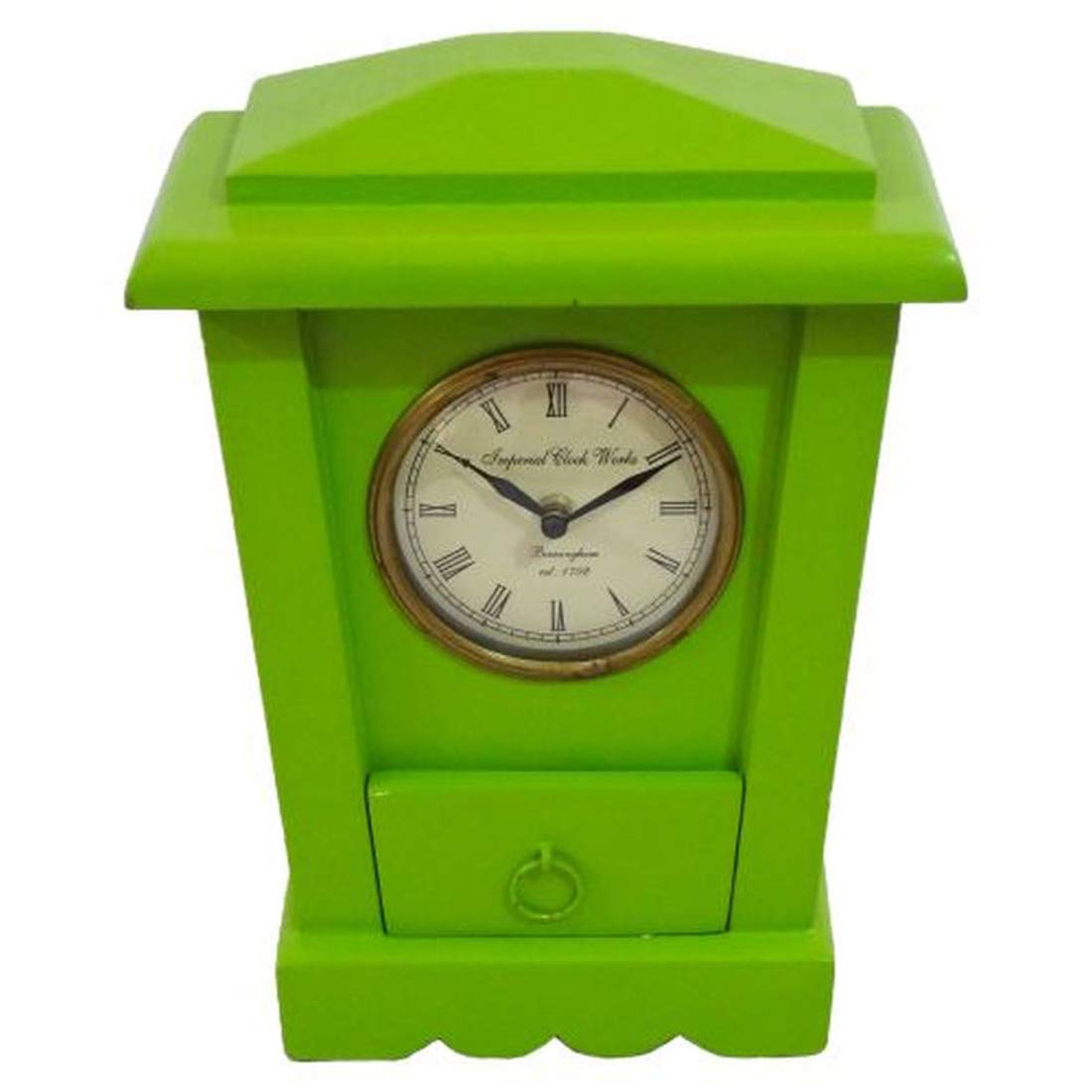 artlivoPopart Mini Ben Table Clock - Green for Gift and Decore/Gift/for Gift/for Sister/for Brother/for Mother/for Father