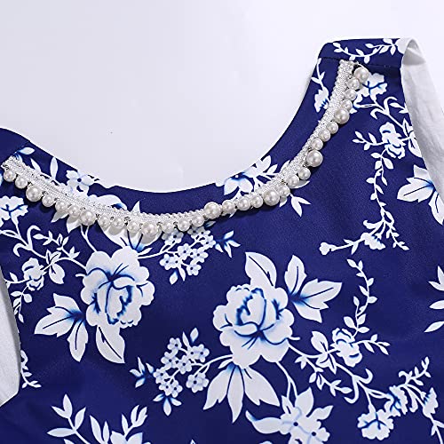 Pettgirl Kids Girls Elegant Navy Lace Ruffle Holiday Clothing Child Fashion Floral Fancy Pageant Boutique Dresses3