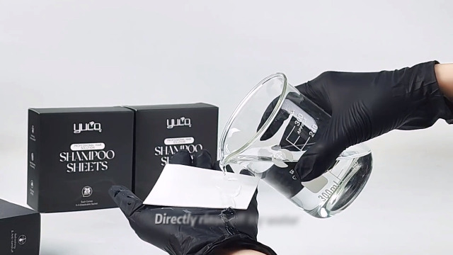 Amazon.com : YUCO Travel Hair Shampoo Sheets Travel Pack 25