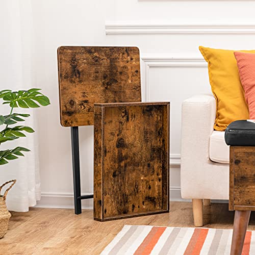 Hoobro BF29BZ01 Tv Tray Table, Folding Table With Removable Serving Tray thumb #6