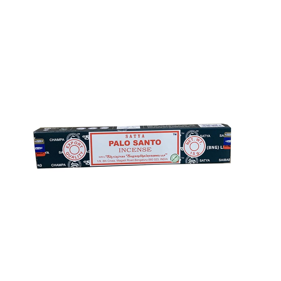 Satya Nag Champa + Palo Santo Räucherstäbchen - Heilige Holz-Blumen-Fusion zur Energiereinigung