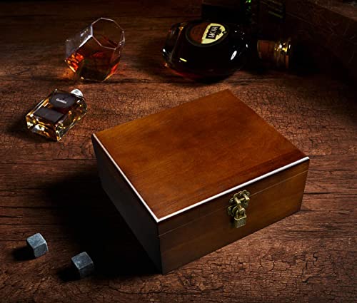 Set Of 2 Wooden Storage Boxes With Lock And Keys Vintage Wood Decorative Box For Keepsakes Memory Large Wooden Gift Box For Birthday Gift Jewelry Toys Trinket Wooden Treasure Chest Box With Lid #TOP1