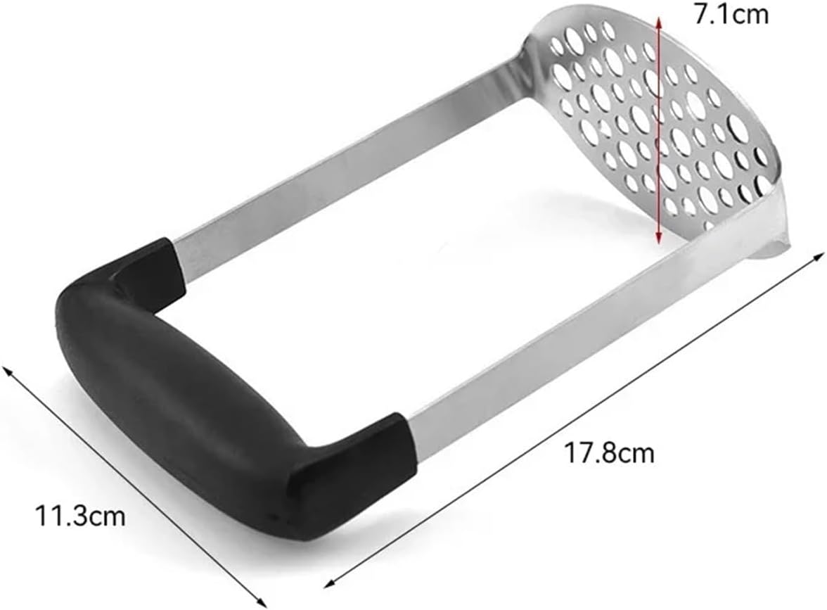 Stainless Steel Potato Pusher Pressed Mashed Potatoes Crusher Kitchen Gadget