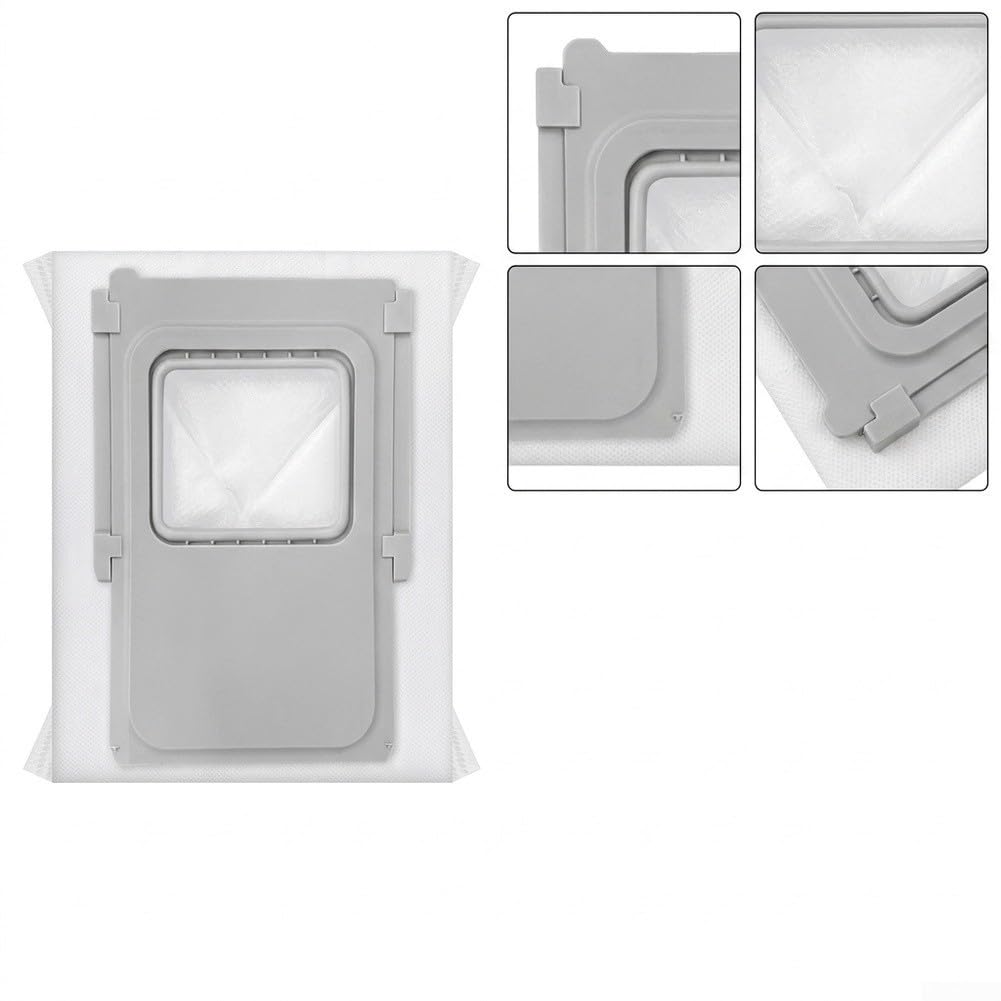 de para polvo para DJI para romo P2 para a2 V2 para filtro HEPA Captura 99.97% Suciedad Desechable Estación Vaciado 4 Unidades(4 PACK)