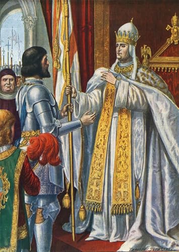 Impression sur toile Alberico Da Barbiano de Scarpelli haute définition