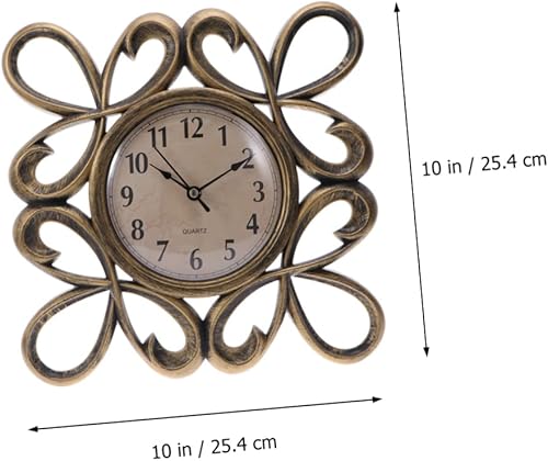 Miniatura 2 de Reloj de pared silencioso con esfera dorada, decoración de habitación, reloj de pared grande y moderno para el hogar