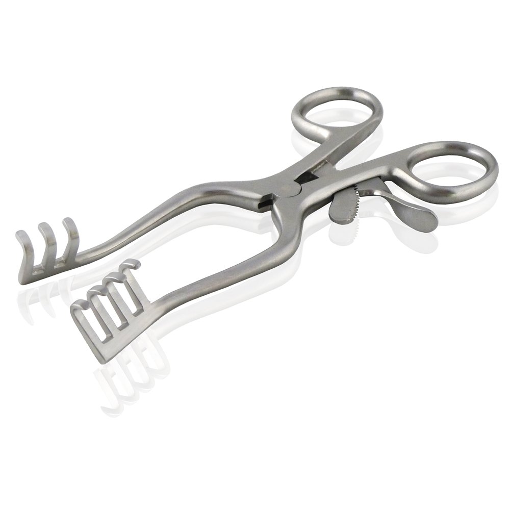 best for surgery Hochwertiger professioneller medizinischer chirurgischer Weitlaner Wundspreizer Spreizer mit stumpfen Spitzen 13cm rostfrei