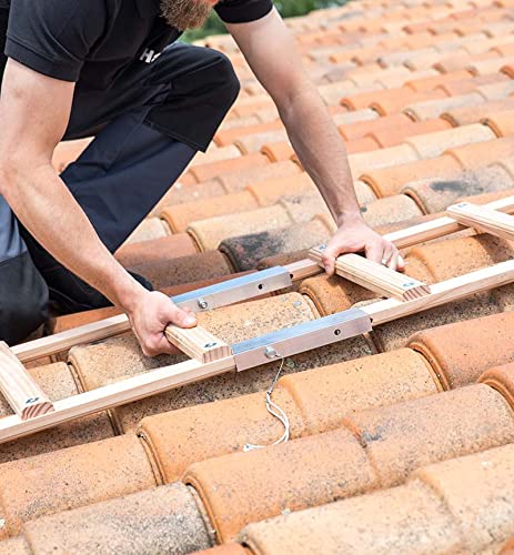 Hailo - Echelle Plate de Toit en Bois pour Couvreur 5m Hailo Safety Roof