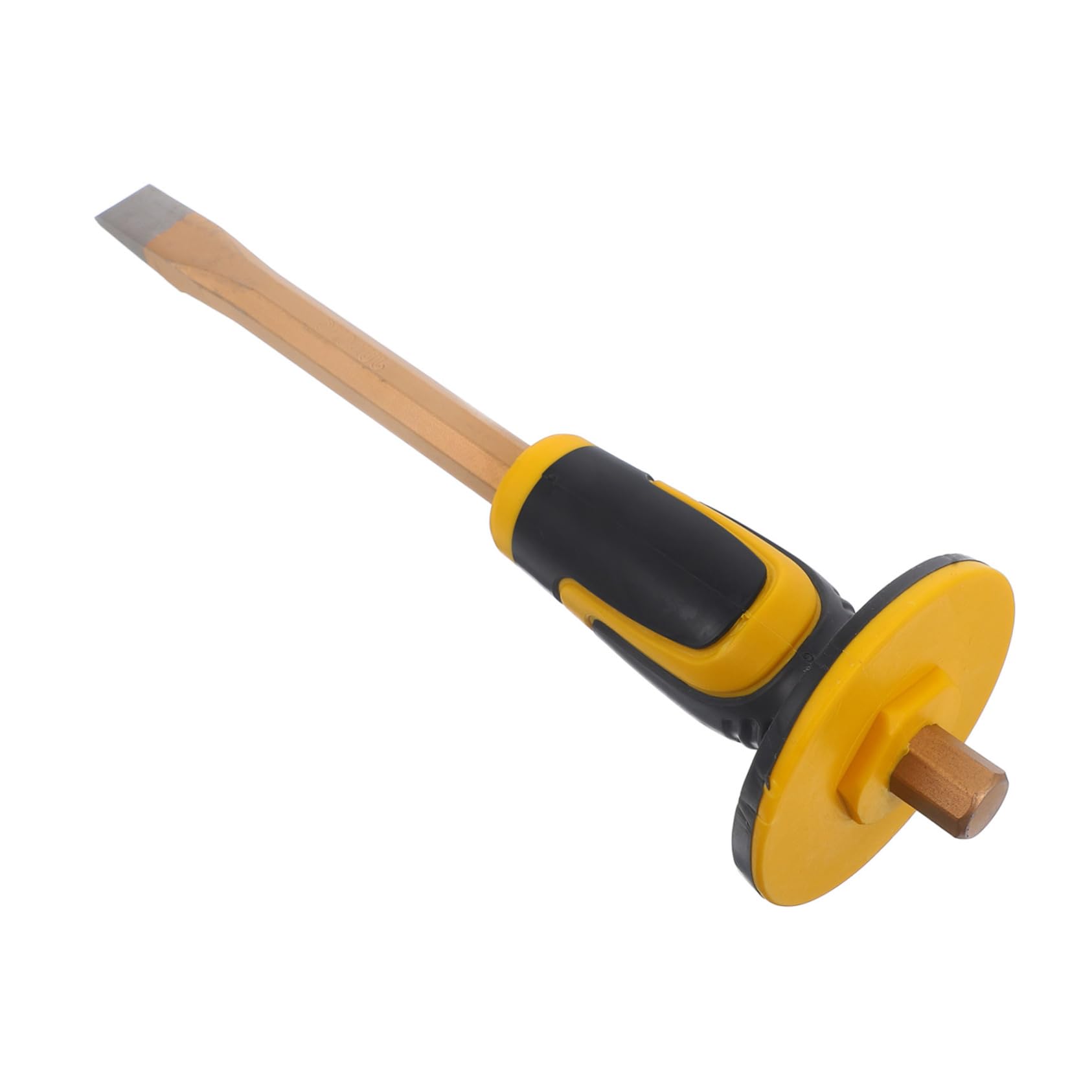 PartyKindom 3pezzi Scalpello Per Muratura Con Protezione Utensile e Appuntito Per e Chisel Heavy Duty Per Falegnameria e