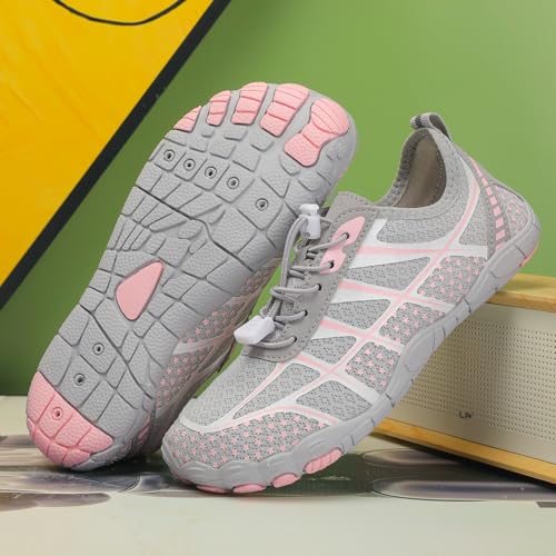 Grounded Footwear for Women Men Hiking Barefoot Shoes Non-Slip Sneakers Water Resistant Casual Lightweight Comfortable Gym Athletic Shoe Outdoor Swimming Beach Watershoes Soft Running&Walking Sneaker2