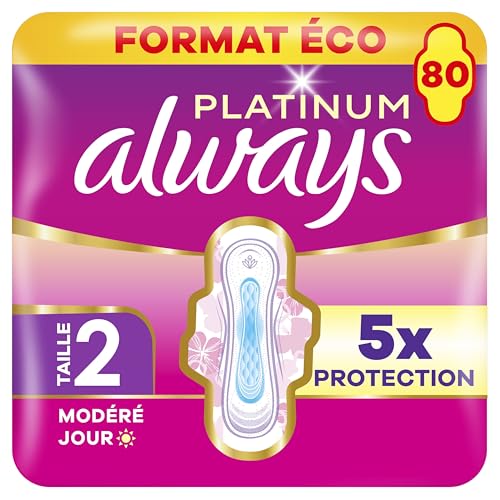 Serviettes Hygiéniques Always Platinum Super Absorbantes Ultra Fines