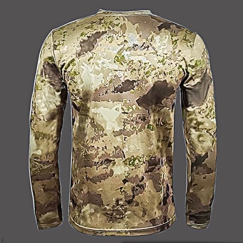 Mens UPF 50+ Sun Protection Fishing Shirts Lightweight Quick Dry Camo T-Shirt Swim Shirt Short Sleeve Rash Guard3