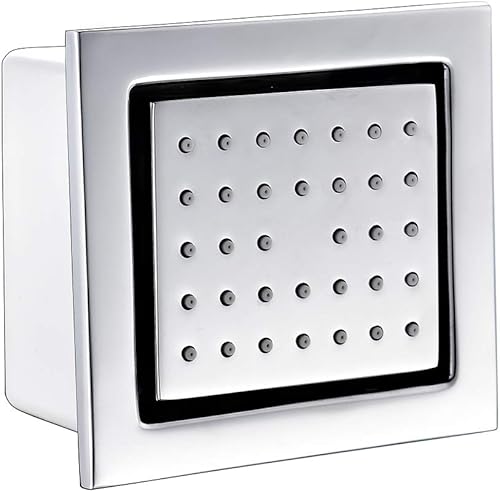 CIENCIA - Spray corporal de latón para ducha, chorro de ducha, chorro, montaje en pared, para ducha, chorro, chorro, chorro, spray corporal cromado