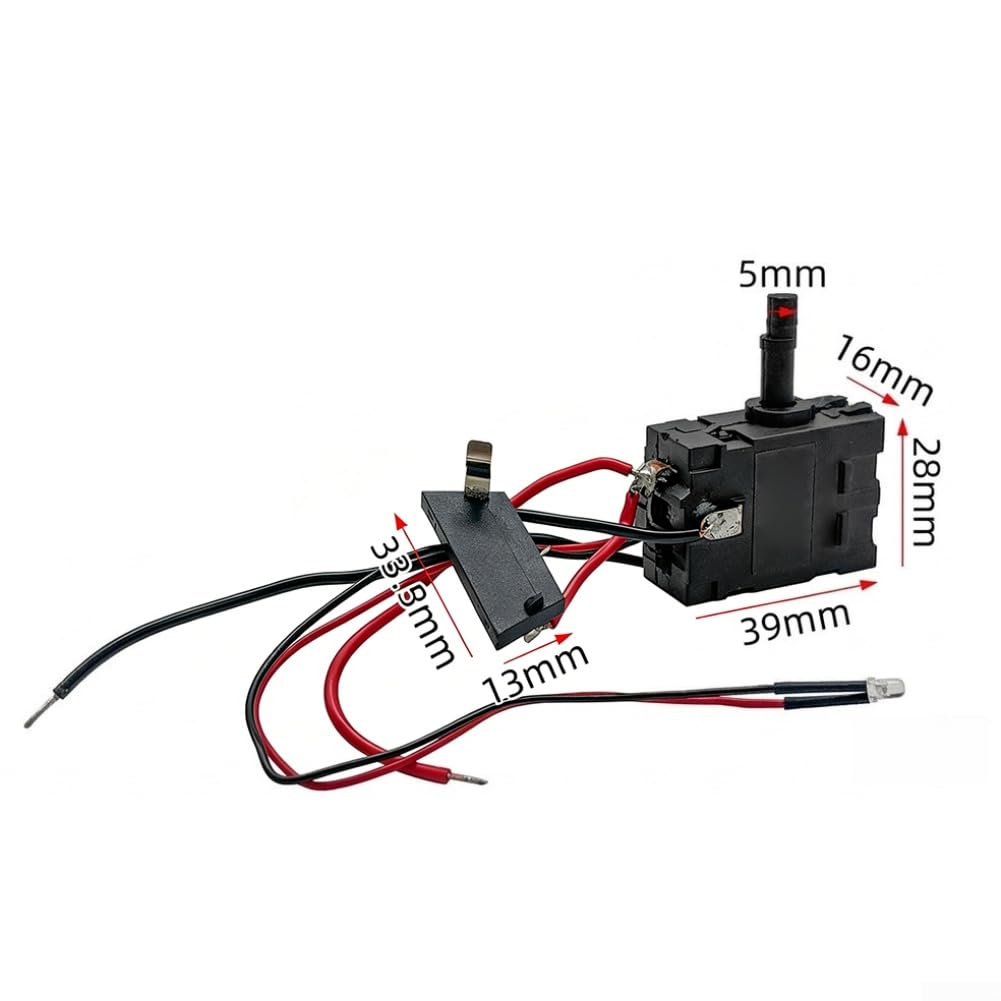 Interruptor Angulo para Llave Trinquete 12V Interruptor Angulo