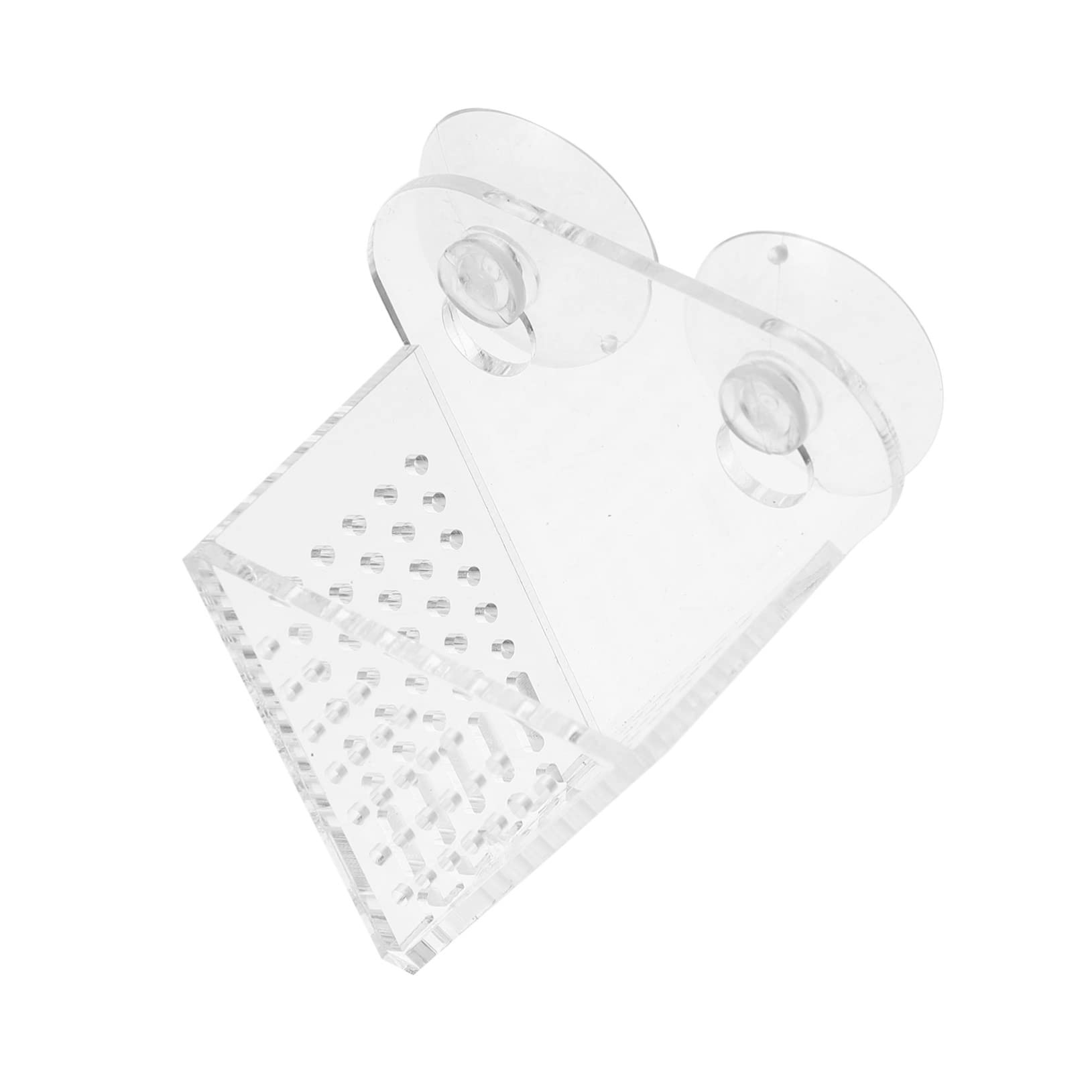 BESPORTBLE 3piezas Alimentador De Acuario Doble Ventosa Dispensador De Comida para Peces Herramienta para Alimentar Gusanos De Accesorio para Tanques De Agua Dulce