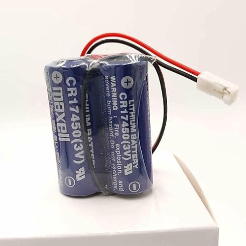 Miniatura 2 de EVASEN (35pcs) 3V 2CR17450-2WK27  D80UB016170 2600mAh PLC Lithium Battery Pack for Mazak 2CR17450 Battery