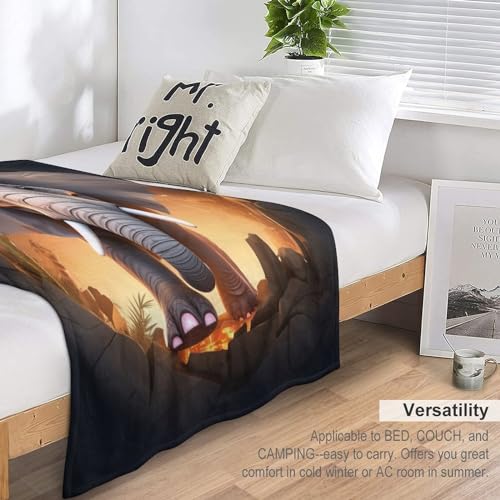 Manta cálida y acogedora de 100 x 130 cm para cama y sofá 7