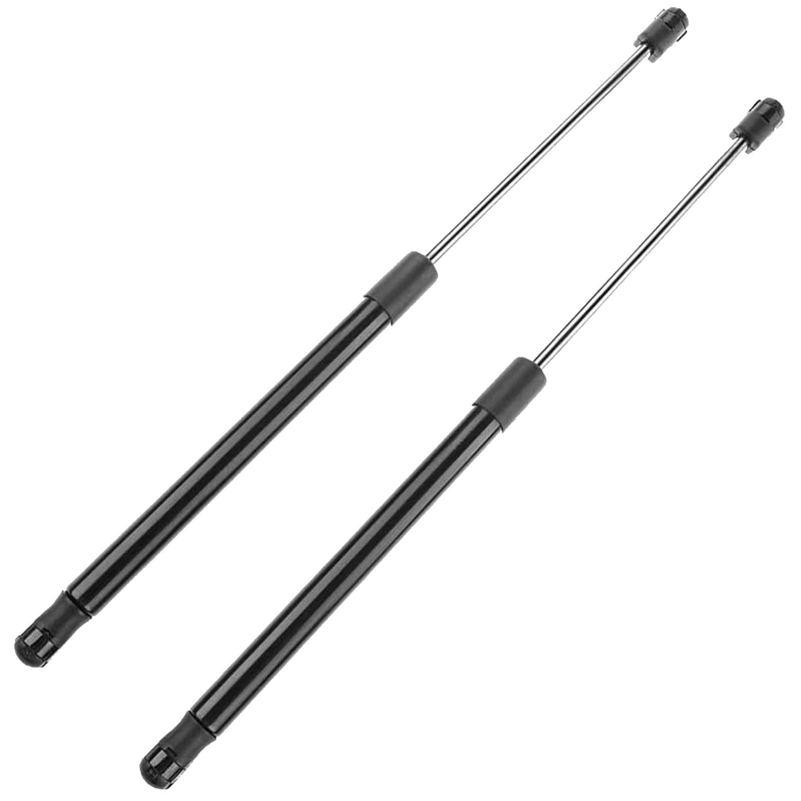 2x Rear Liftgate Gas Struts – Fits 2011-2015 Ford Explorer – Smooth Black, 25.6" Extended