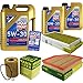 Produktbild QR-PARTS 69342278 Filter Set Inspektionspaket 7 Liter Motoröl Longlife III 5W-30 MANN-FILTER Innenraumfilter Luftfilter Ölfilter