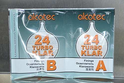 TURBO KLAR 24h - ALCOTEC Schönung Klärung der Weine Biere und Maischenmode d'emploi Turboklar Turbo Klar Turbohefe Turbo Hefe Wodkahefe Wodka Destillieren Gärhefe Cover